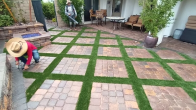 Paver Installation Photo